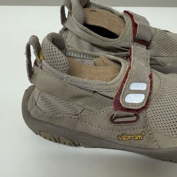 Vibram Fivefingers W4423 Gray Red Barefoot Running Shoes Women 36 GUC - Picture 6 of 12